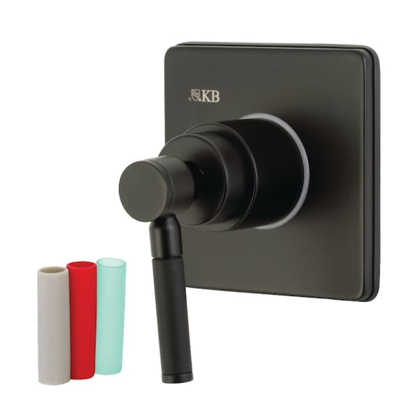 KS3040DKL Kaiser Three-Way Diverter Valve W/ Trim Kit, Matte Black